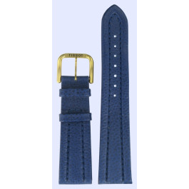 Watch strap Tissot T600013293 Leather Blue 22mm